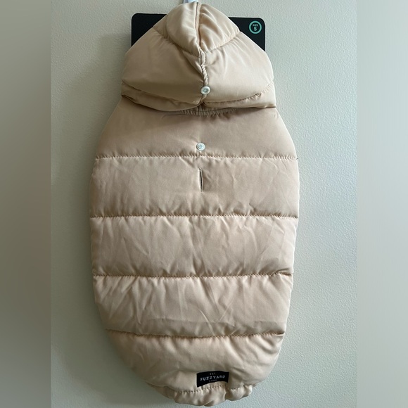 Fuzz Yard Jacket. Hooded with snap and Quilted. - Picture 2 of 7